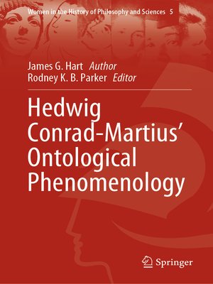 cover image of Hedwig Conrad-Martius' Ontological Phenomenology